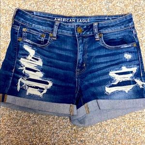 American Eagle midi shorts